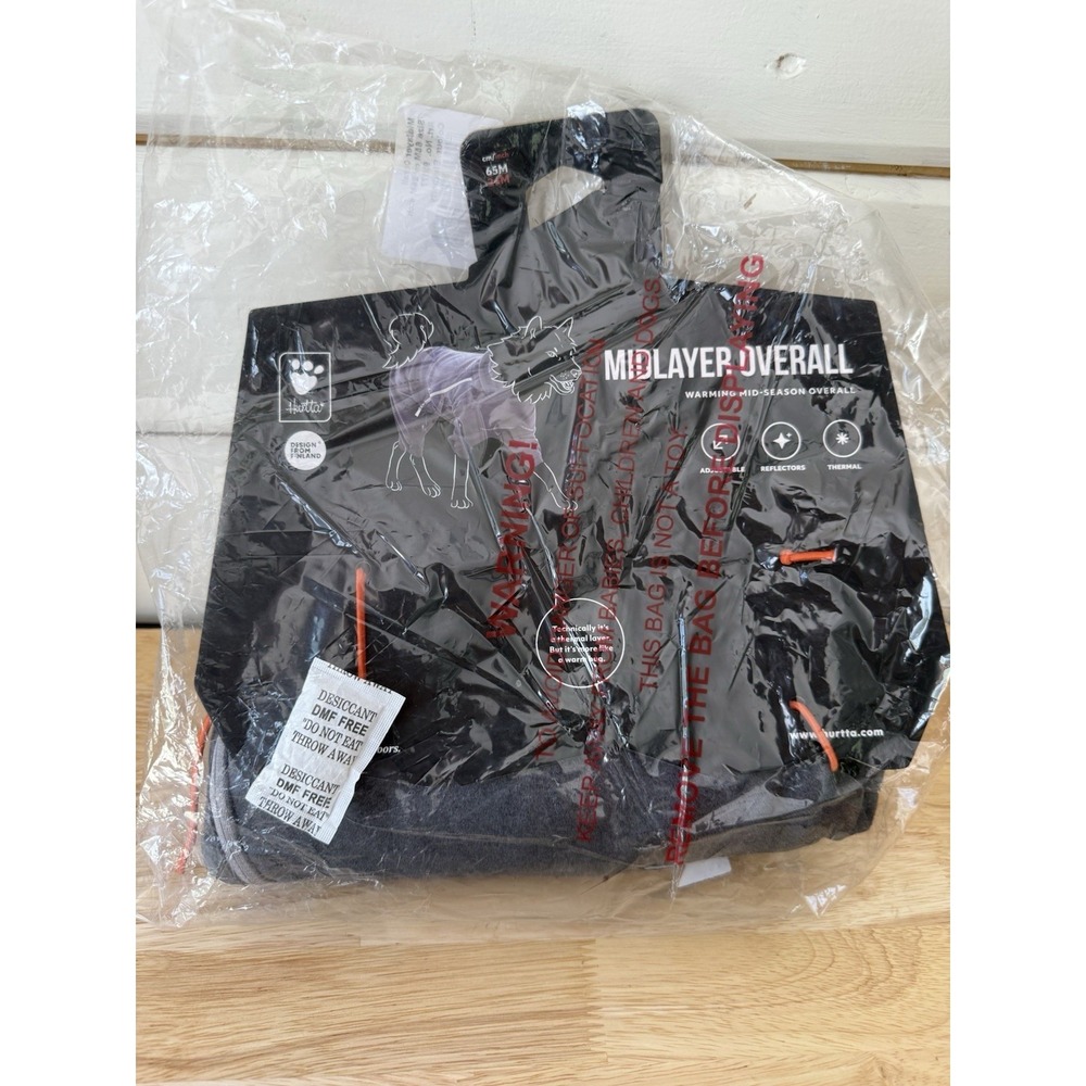 Hurtta Midlayer Overall Dog Coat, Blackberry, 26M Inch